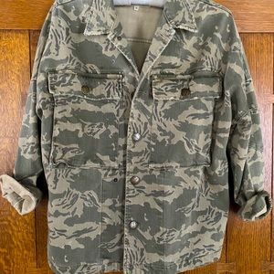 Current Elliott Camo Jacket